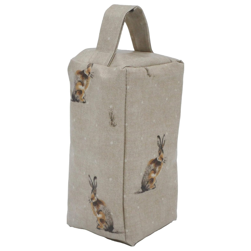 Hartley Hares Matte Oilcloth Door Stop 