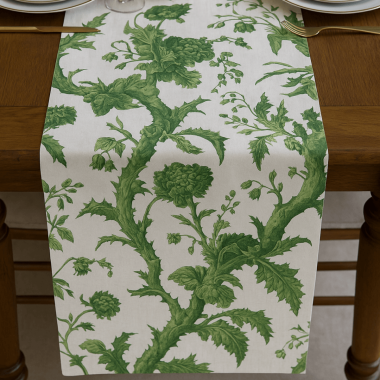 Warner House Paradiso Amazonia Linen Blend Table Runner