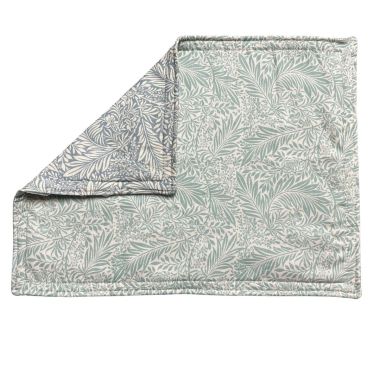 William Morris Larkspur Azure/Duck Egg Reversible Placemats 