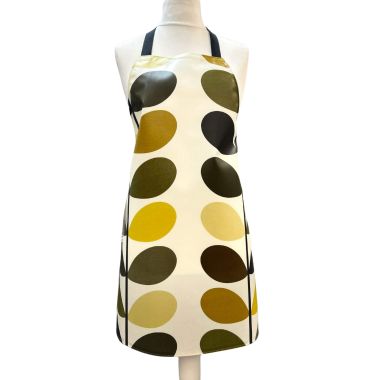 Orla Kiely Multi Stem Ochre Oilcloth Adult Apron