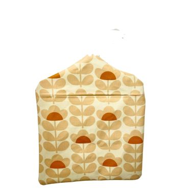 Orla Kiely Sweetpea Orange Oilcloth Peg Bag