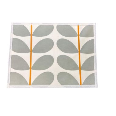 Orla Kiely Two Colour Stem Orange Double Sided Oilcloth Placemats
