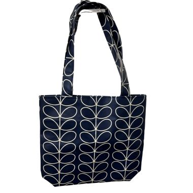 Orla Kiely Slight Second Linear Stem Whale Lined Tote Bag