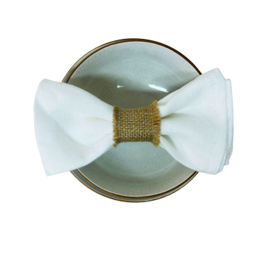 Hessian Rustic Napkin Ring