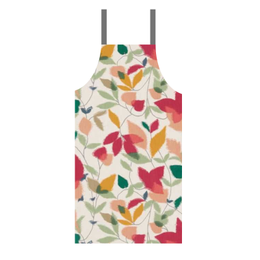 Akira Berry/Ochre/Pistachio Scion Oilcloth Wipe Clean Apron