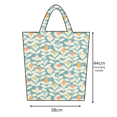 Padukka Twilight Scion Oilcloth Tote Bag