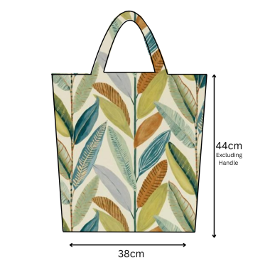 Hikkaduwa Spiced Pear Scion Oilcloth Tote Bag