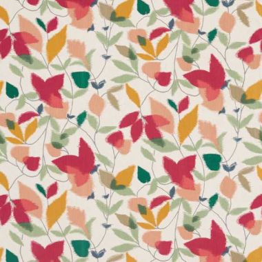 Akira Berry/Ochre/Pistachiot Scion Oilcloth Tablecloth Matte Finish