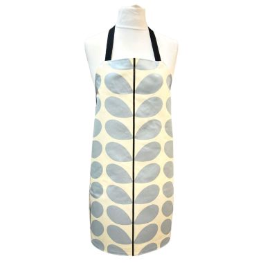 orla kiely powder blue apron
