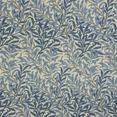 William Morris Willow Bough Sea Breeze Outdoor/Indoor Water Repellent Tablecloth 144cm Wide