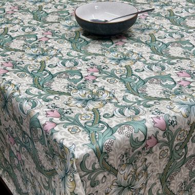 William Morris Golden Lily Oilcloth