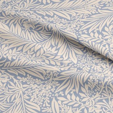  Crafting Quilting 100% Cotton Fabric William Morris Larkspur Azure