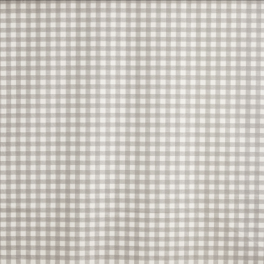 Stone Traditional Gingham Matte Finish Oilcloth Wipe Clean Tablecloth 