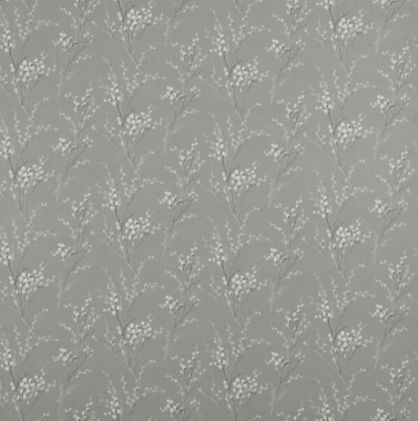 Laura Ashley Pussy Willow Steel Grey Wipe Clean Acrylic Teflon Coated Tablecloth