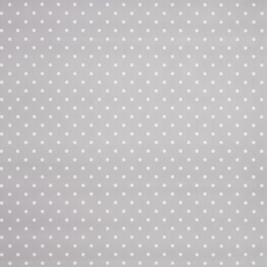 Small Dot Grey 20 Metre Roll PVC Vinyl Tablecloth Roll