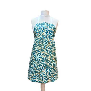 William Morris Willow Bough Teal Adult & Child Wipe Clean Apron