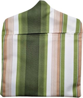 Woolacombe Olive Green Stripe Outdoor Water Repellent Wipe Clean Peg Bag
