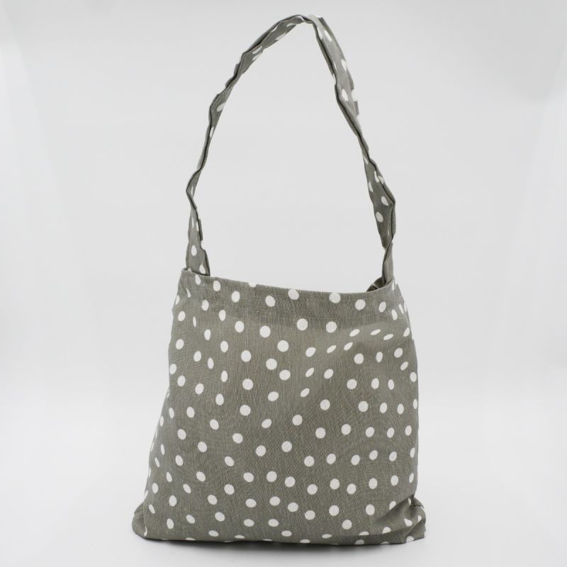 Polka dot tote bag outlet