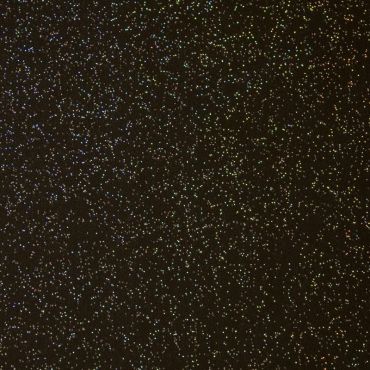Black Glitter 20 Metre Roll PVC Vinyl Tablecloth Roll