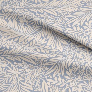  Crafting Quilting 100% Cotton Fabric William Morris Larkspur Azure