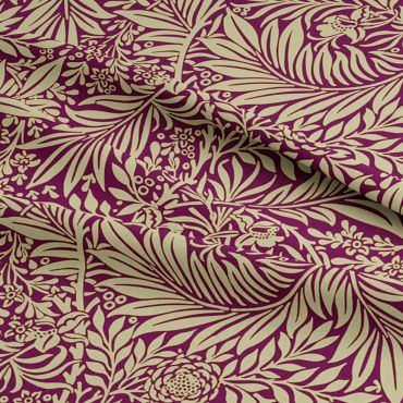  Crafting Quilting 100% Cotton Fabric William Morris Larkspur Damson