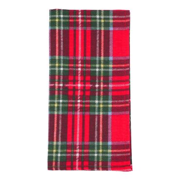 Tartan Red and Green Christmas Fabric Napkins