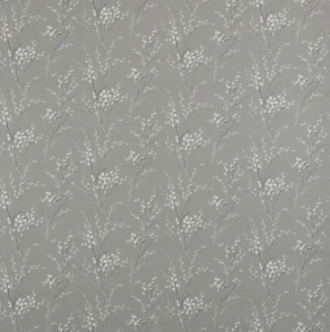 Laura Ashley Pussy Willow Steel Grey Wipe Clean Acrylic Teflon Coated Tablecloth