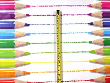 Crayons & Pencils PVC Vinyl Tablecloth