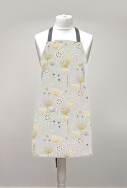Bergen Grey Adults Oilcloth Wipe Clean Apron