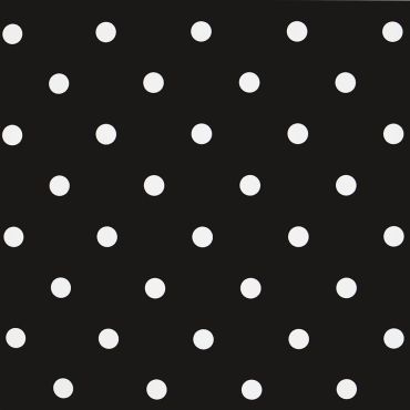 Dotty Charcoal Black Polka Dot Curtain and Upholstery Fabric