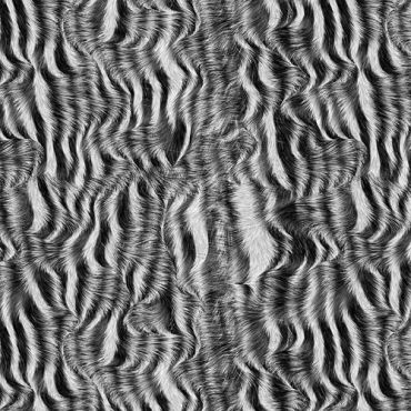 Crafting Quilting 100% Cotton Fabric Black and White Zebra Print
