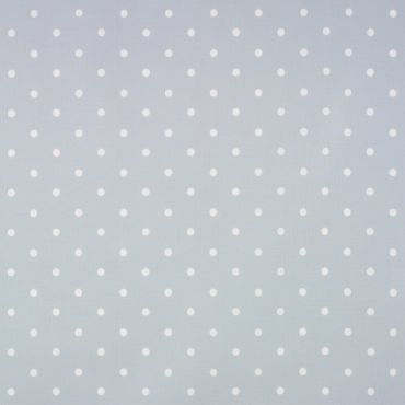 Dotty Grey/Blue Polka Dot Curtain and Upholstery Fabric