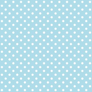 Dotty Sky Blue Polka Dot Curtain and Upholstery Fabric