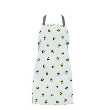 Duck Egg Honey Bees Adult or Child Oilcloth Wipe Clean Apron