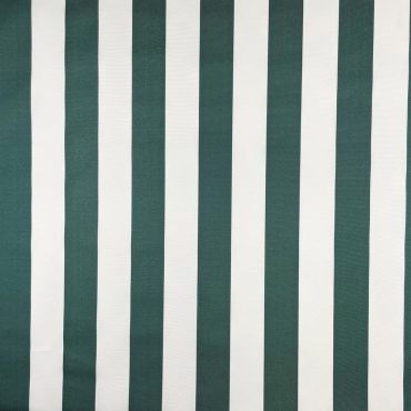Outdoor Water Repellent Fabric Green and White Stripes Fabric