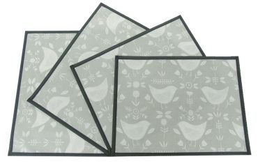 Grey Narvik Placemats