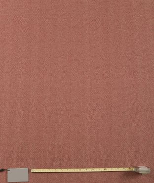 Harris Red Plain Curtain and Upholstery Fabric