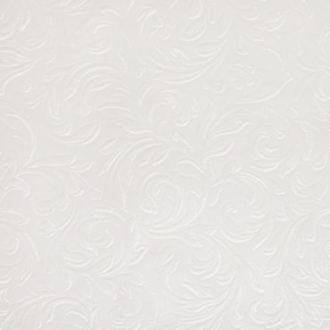Plain Ivory Damask PVC Vinyl Wipe Clean Tablecloth