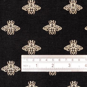 Bergen Ochre Cotton Curtain Fabric
