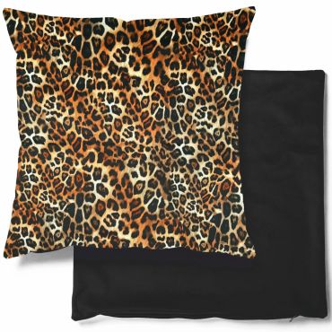 Leopard Print Velvet Cushion Covers