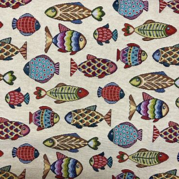 Surfboard Multi Tapestry Fabric