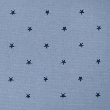 Blue Star Oilcloth Tablecloth Fabric