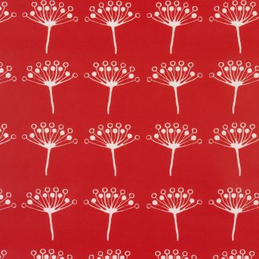 Red Seed Head 100% Cotton Fabric