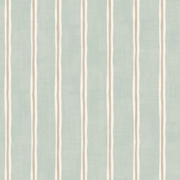 Duckegg Regatta Stripe 100% Cotton Curtain Upholstery Fabric