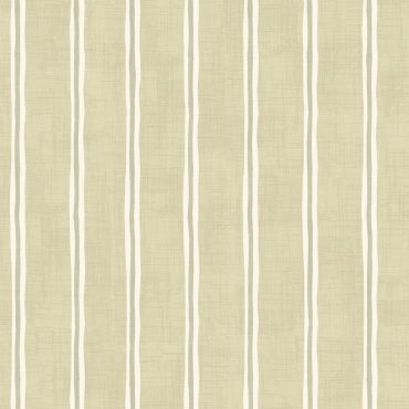 Sage Green Regatta Stripe 100% Cotton Curtain Upholstery Fabric