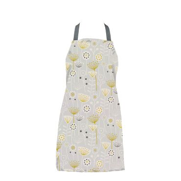 Bergen Grey Adult or Child Oilcloth Wipe Clean Apron