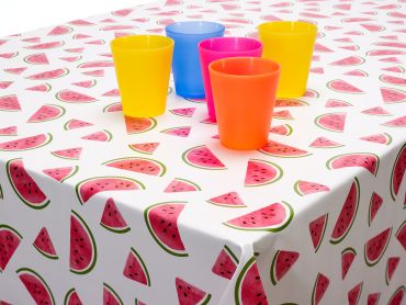 Watermelons PVC Vinyl Wipe Clean Tablecloth