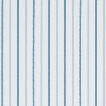 Red and White Stripe Cotton Fabric