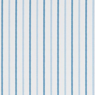 Red and White Stripe Cotton Fabric