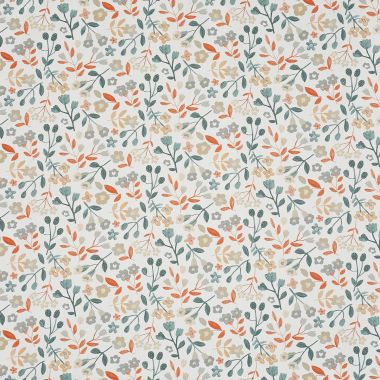 Pastel Bloom Wipe Clean Matt Coated Oilcloth Tablecloth